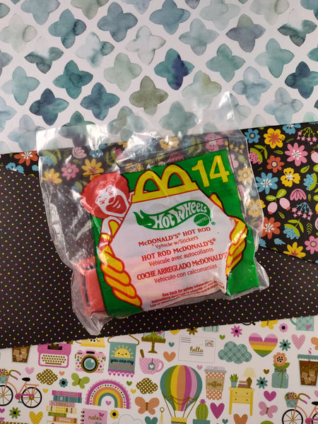 Vintage 2000 Hot Wheels McDonald's Hot Rod Happy Meal McDonalds Toy SEALED