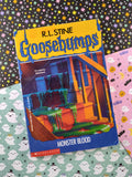 Vintage 1992 R.L. Stine Goosebumps #3, Monster Blood