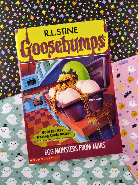 Vintage 1996 1st Printing R.L. Stine Goosebumps #42, Egg Monsters From Mars