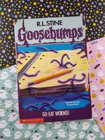 Vintage 1994 R.L. Stine Goosebumps #21, Go Eat Worms!