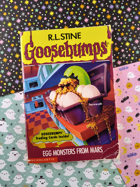 Vintage 1996 1st Printing R.L. Stine Goosebumps #42, Egg Monsters From Mars