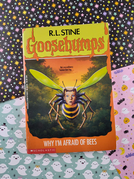 Vintage 1994 R.L. Stine Goosebumps #17, Why I'm Afraid of Bees