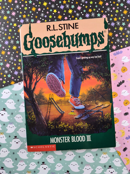 Vintage 1995 R.L. Stine Goosebumps #29, Monster Blood III