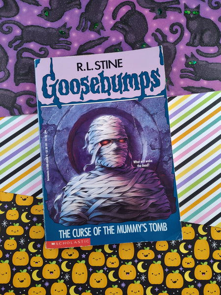 Vintage 1990's R.L. Stine Goosebumps #5, The Curse of the Mummy's Tomb