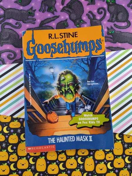 Vintage 1995 1st Printing R.L. Stine Goosebumps #36, The Haunted Mask II