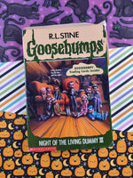 Vintage 1996 1st Printing R.L. Stine Goosebumps #40, Night of the Living Dummy III