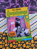 Vintage 1997 Parachute Press 1st Printing R.L. Stine Goosebumps #59 The Haunted School