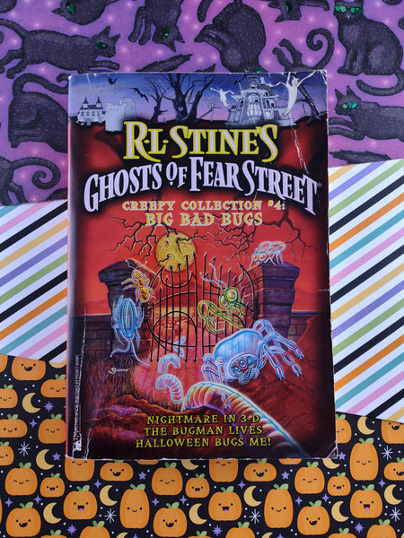 Vintage 1998 1st Printing R.L. Stine's Ghosts of Fear Street Creepy Collection #4: Big Bad Bugs
