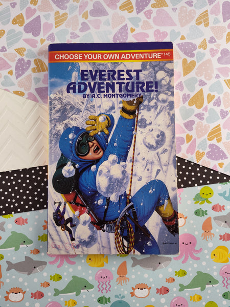 Vintage 1994 1st Printing Bantam Choose Your Own Adventure #145 Everest Adventure!