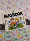 Vintage 1980's The Bug Book Miniature Softcover Illustrated Field Guide & Activity Book