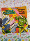 Vintage 1985 Modern Picture Book Robot-Changer: Dragoner and the Satellite Softcover