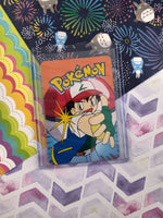 Vintage 1990's Pokemon Trading Vending Prism Shiny Holo Sticker Metapod #11 - NM