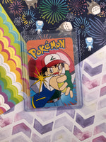 Vintage 1990's Pokemon Trading Vending Prism Shiny Holo Sticker Ekans #23 - NM