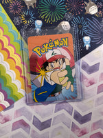 Vintage 1990's Pokemon Trading Vending Prism Shiny Holo Sticker Pikachu #25 - NM