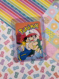 Vintage 1990's Pokemon Trading Vending Prism Shiny Holo Sticker Parasect #47 - NM