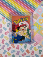 Vintage 1990's Pokemon Trading Vending Prism Shiny Holo Sticker Tentacool #72 - NM