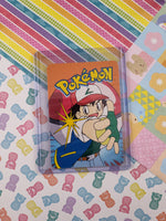Vintage 1990's Pokemon Trading Vending Prism Shiny Holo Sticker Tentacruel #73 - NM