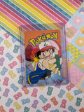 Vintage 1990's Pokemon Trading Vending Prism Shiny Holo Sticker Graveler #75 - NM