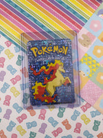 Vintage 1990's Pokemon Trading Vending Prism Shiny Holo Sticker Rapidash #78 - NM