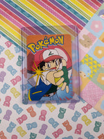 Vintage 1990's Pokemon Trading Vending Prism Shiny Holo Sticker Farfetch'd #83 - NM