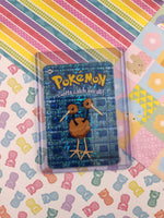 Vintage 1990's Pokemon Trading Vending Prism Shiny Holo Sticker Doduo #84 - NM