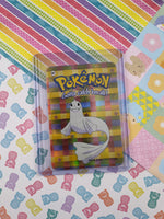 Vintage 1990's Pokemon Trading Vending Prism Shiny Holo Sticker Dewgong #87 - NM