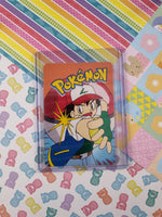 Vintage 1990's Pokemon Trading Vending Prism Shiny Holo Sticker Grimer #88 - NM