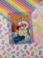 Vintage 1990's Pokemon Trading Vending Prism Shiny Holo Sticker Goldeen #118 - NM