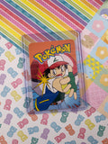 Vintage 1990's Pokemon Trading Vending Prism Shiny Holo Sticker Staryu #120 - NM