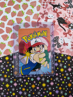 Vintage 1990's Pokemon Trading Vending Prism Shiny Holo Sticker Tauros #128 - NM