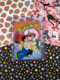 Vintage 1990's Pokemon Trading Vending Prism Shiny Holo Sticker Golem #176 - NM