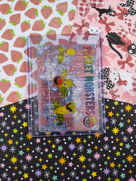 Vintage Pocket Monsters Vending Prism Holo Trading Sticker #1216 / #1208 Bellsprout / Magnemite - NM
