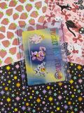 Vintage Pocket Monsters Vending Prism Holo Trading Sticker #1207 / #1199 Cubone / Machop - NM