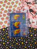 Vintage Pocket Monsters Vending Prism Holo Trading Sticker #1189 / #1181 Pidgey / Pikachu - NM