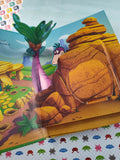 Vintage 1995 1st Printing "The Flintstones Dino's Lost Bone" a Pop-Up-Fun Book, Hardcover