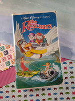 Vintage Walt Disney's The Rescuers VHS Tape, Nice Shape