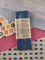 Vintage Wrights Wide Bias Tape, Copen Blue Jumbo Pak SEALED