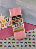 Vintage Wrights Wide Bias Tape, Pink Jumbo Pak SEALED