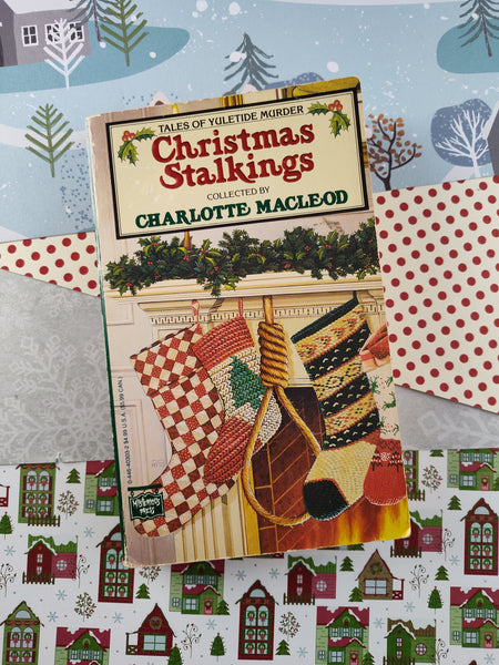 Vintage 1992 1st Printing, Christmas Stalkings Collected by Charlotte Macleod Softcover