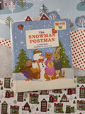 Vintage 1993 Little Landoll Books The Snowman Postman by Andy Rector Hardcover