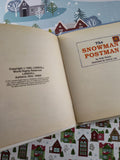 Vintage 1993 Little Landoll Books The Snowman Postman by Andy Rector Hardcover