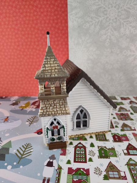 Vintage 1994 Hallmark Sarah, Plain & Tall Collection: The Country Church Model