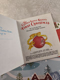 Vintage 1984 First Little Golden Book, The Curious Little Kitten's First Christmas, Hardcover