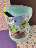 Minecraft BEES Graphic Plush Throw Blanket 46" x 60", NEW