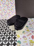 Vintage Tupperware Modular Mates Short Spice Containers Set/2 w/Black Lids 1843-21