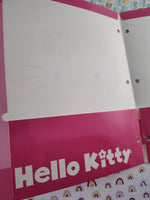 2013 Sanrio Hello Kitty 2 Pocket Folder Portfolio for 3-Ring Binder, Unused