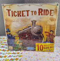 Ticket to Ride Board Game - A Cross-Country Train Adventure for Friends and Family! Strategy Game