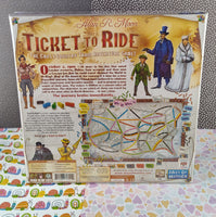 Ticket to Ride Board Game - A Cross-Country Train Adventure for Friends and Family! Strategy Game