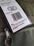 Vintage 1999 Mead Five Star First Gear 2" Zipper Binder, Olive Green, NWT NOS