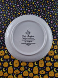 Magenta Designer Collection "Jack's Pumpkins" 6" Halloween Kitties Dessert Plate